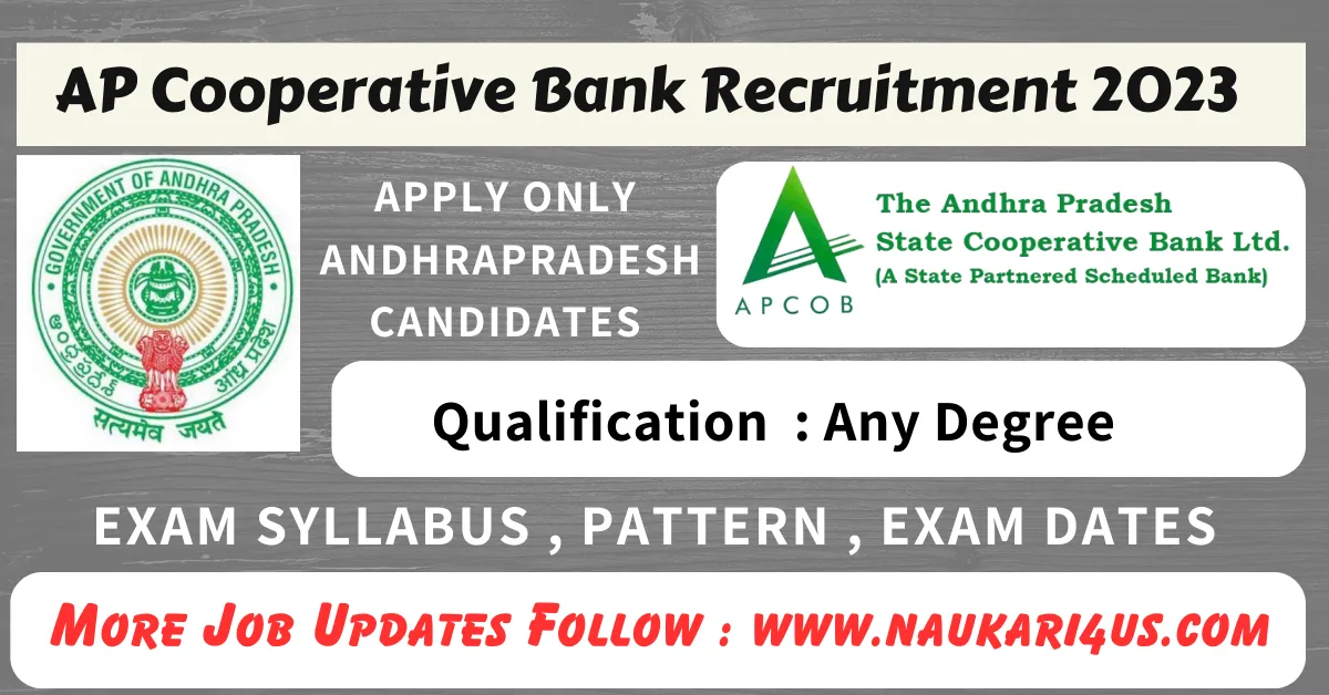 AP Cooperative Bank Recruitment 2023