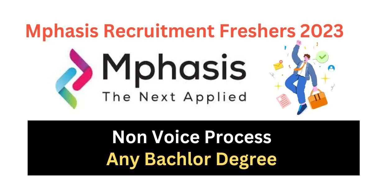 Mphasis Recruitment Freshers 2023