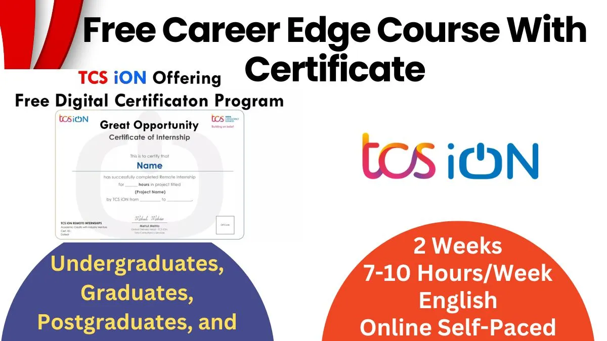 TCS iON Digital Learning Hub Offers Free Career Edge Course