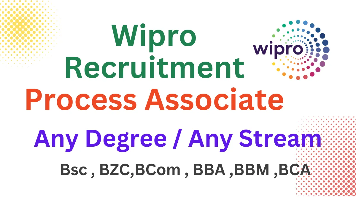 Wipro Recruitment Process Associate
