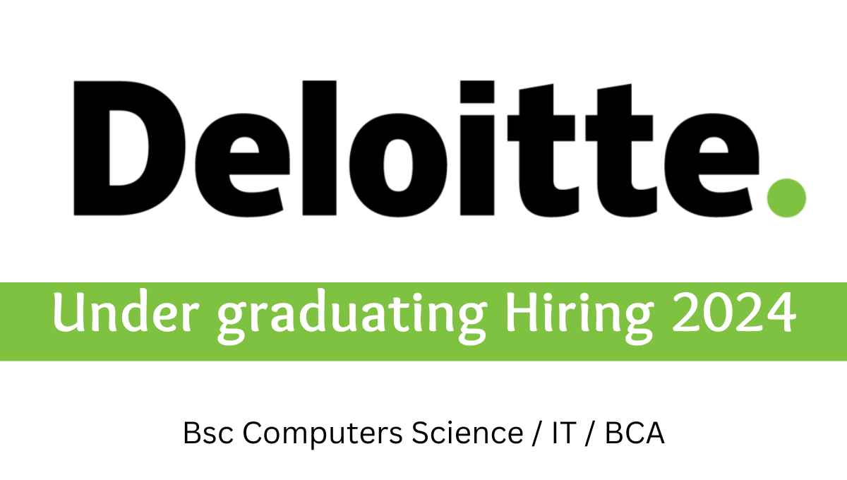 Deloitte Undergraduate Hiring 2024