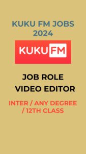 KUKU FM JOBS 2024