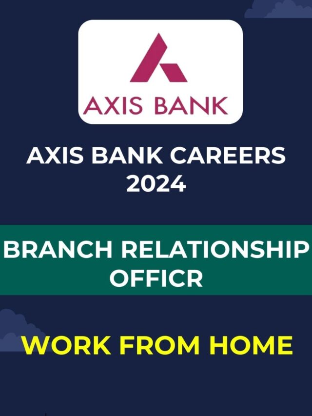 AXIS BANK CAREERS 2024