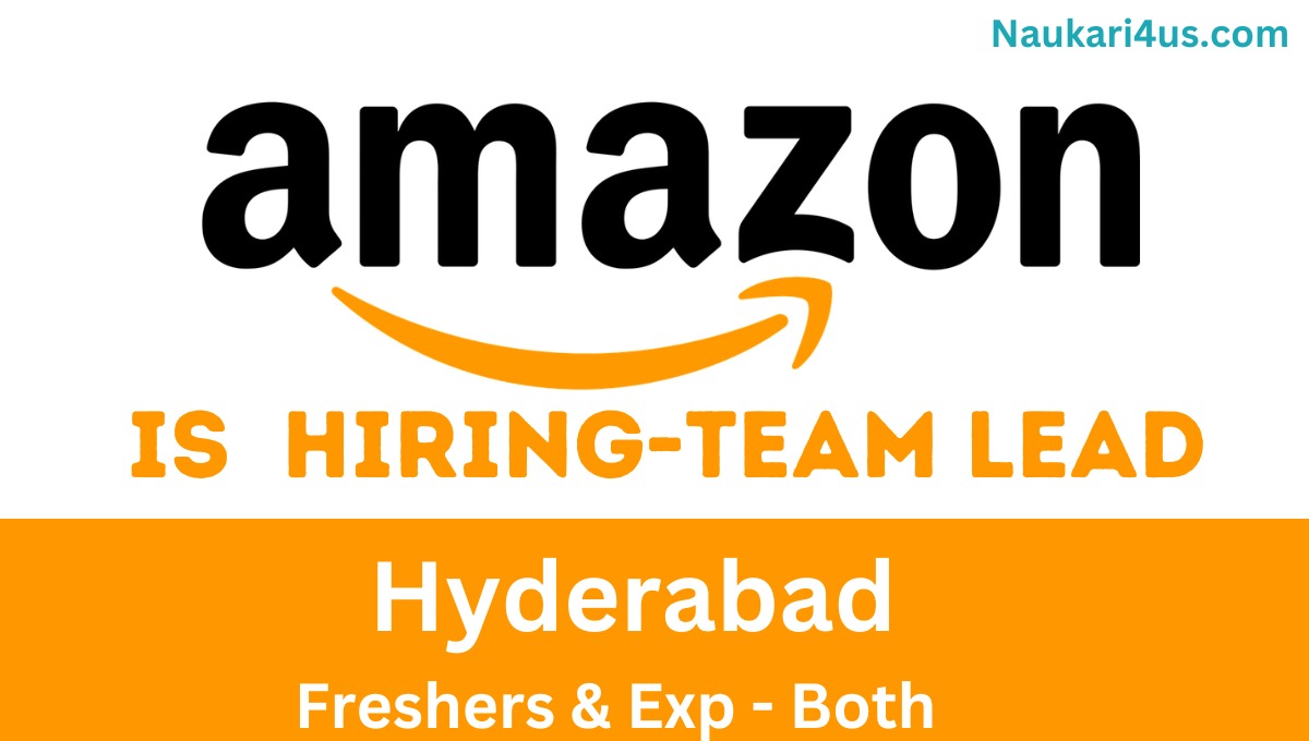 Amazon freshers Jobs Hyderabad