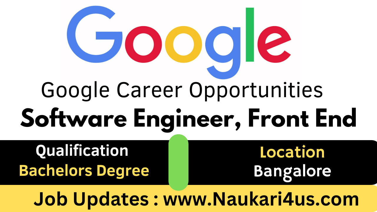 Google Career Opportunities 2024