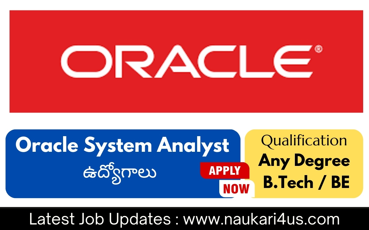 Oracle Off Campus Hiring 2024 August