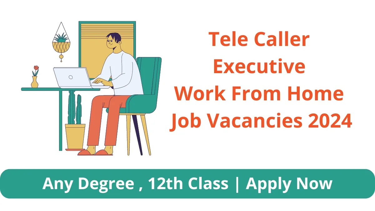 Tele caller Executive Work From Home Job Vacancies 2024