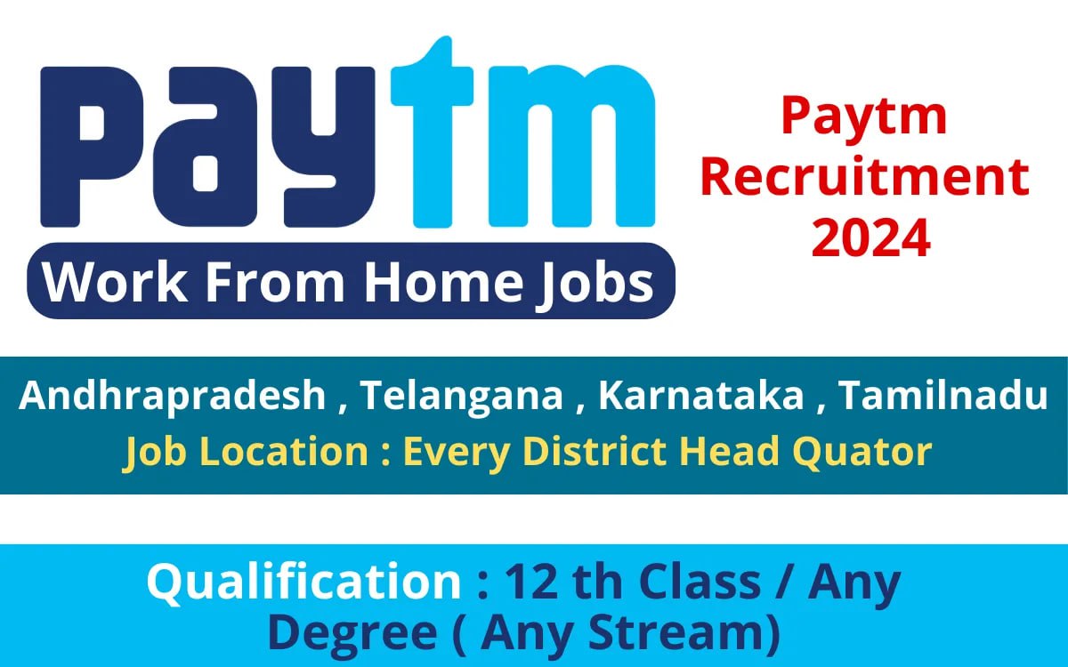 Paytm Recruitment 2024 Latest Update