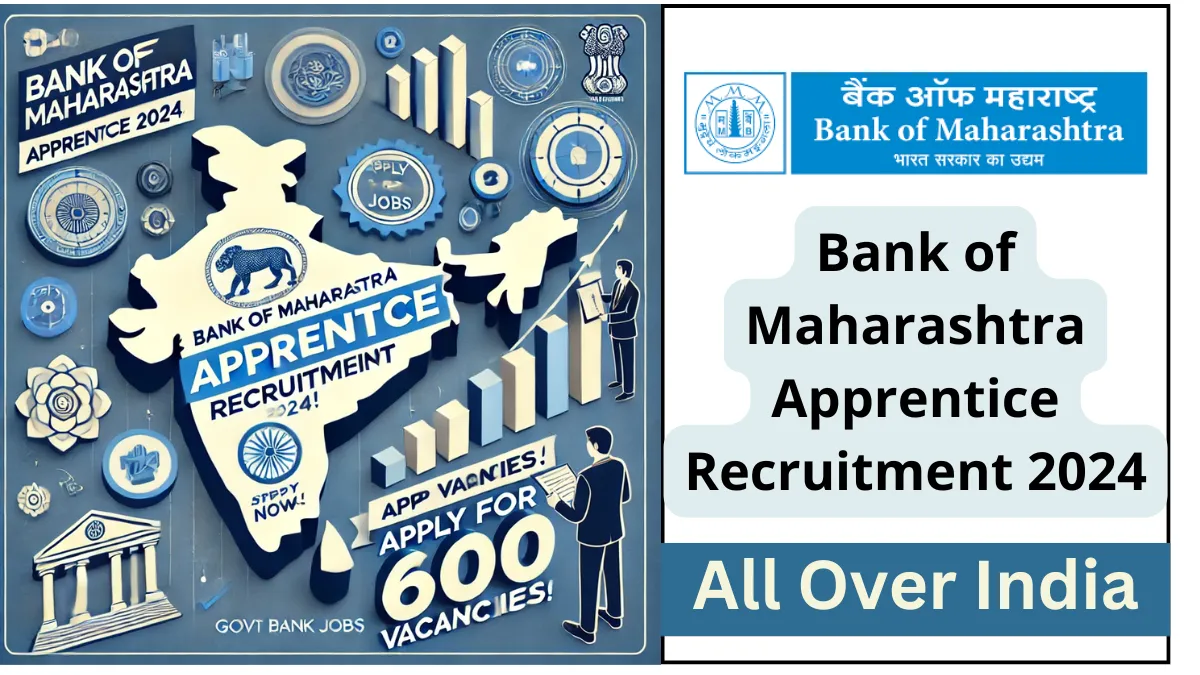 Bank of Maharashtra Apprentice Recruitment 2024: Apply for 600 Vacancies Now!