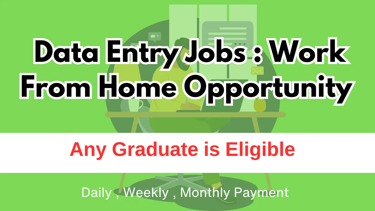 Data Entry Jobs