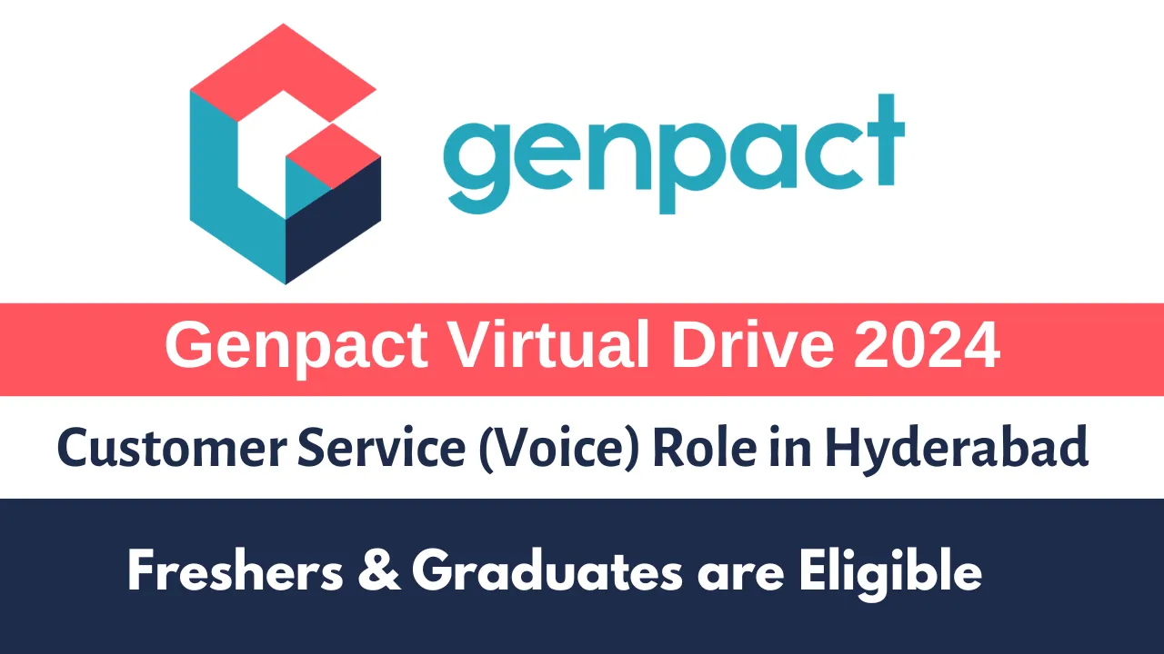 Genpact Virtual Drive 2024