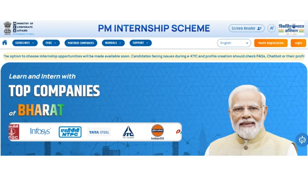 PM Internship Scheme 2024 Apply Online for 80,000+ Opportunities in