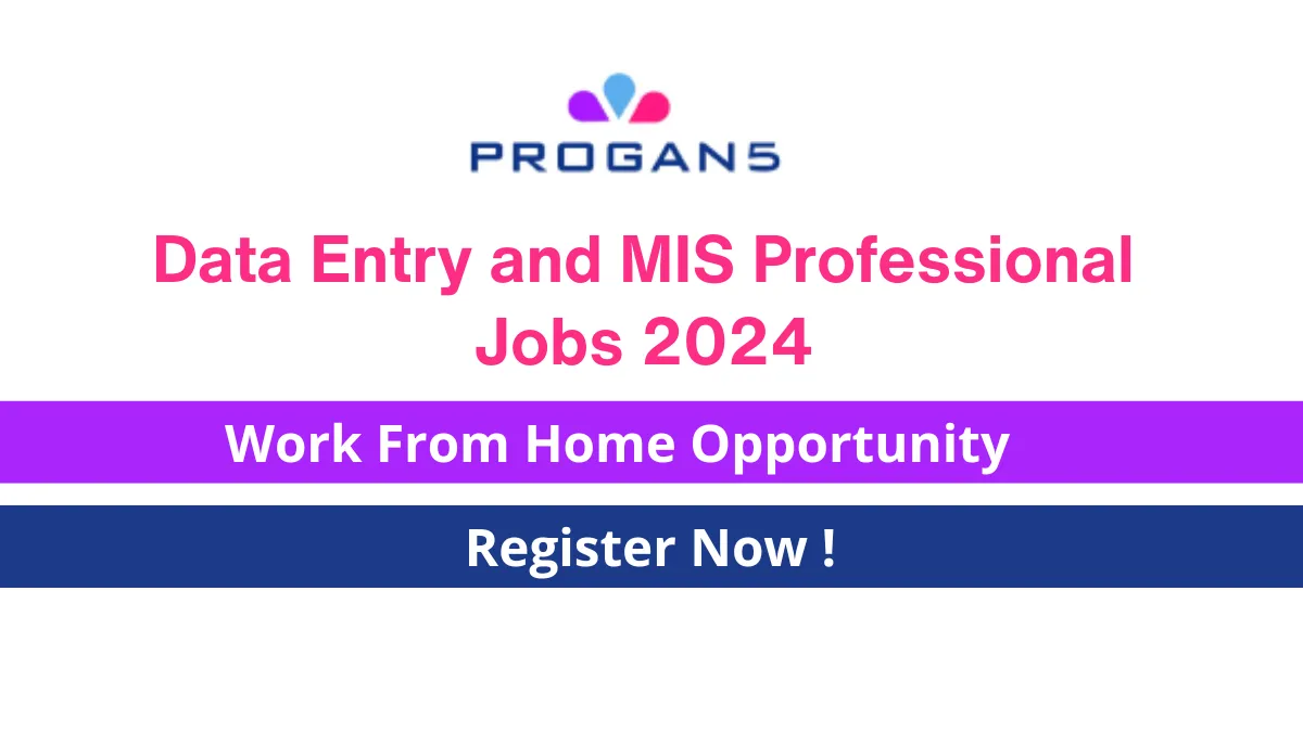 Data Entry and MIS Professional jobs 2024 October