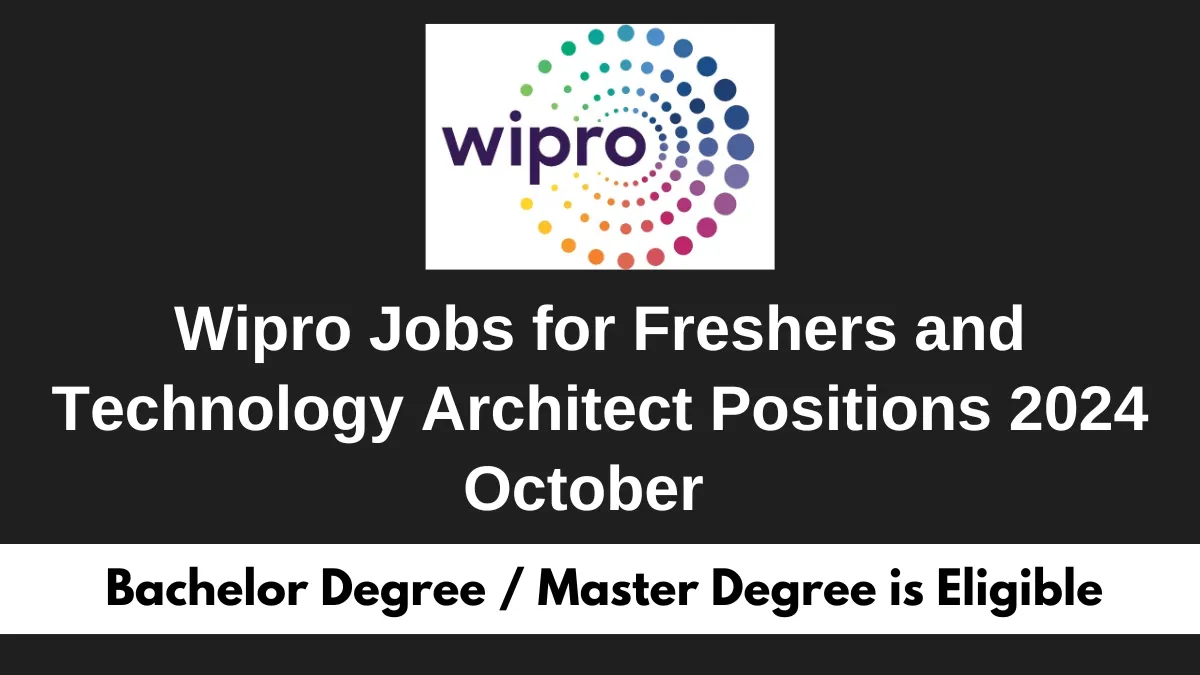 Wipro Jobs for Freshers