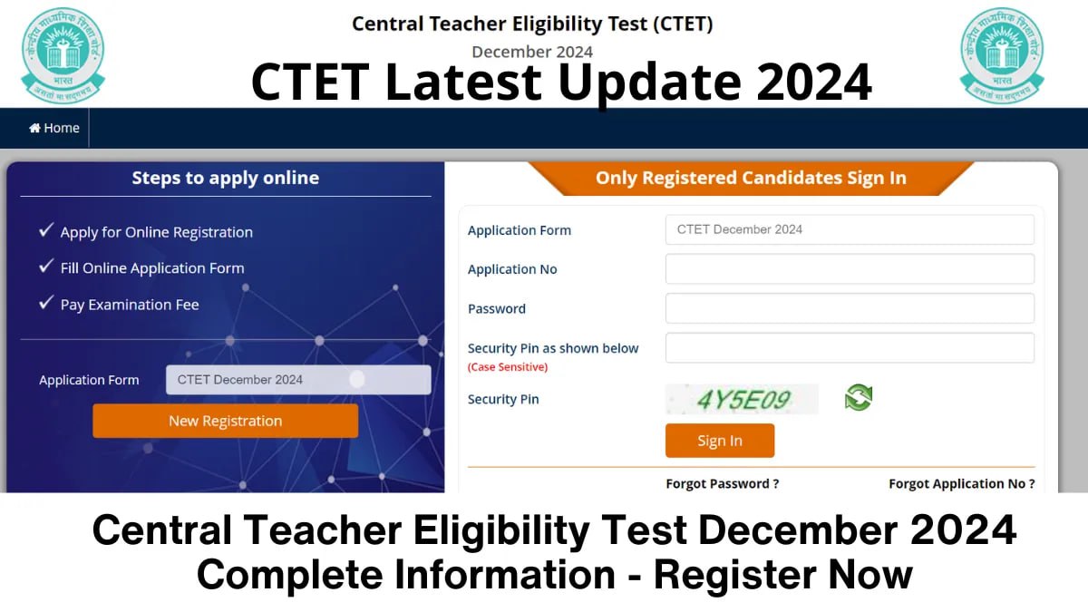 CTET Latest Update 2024