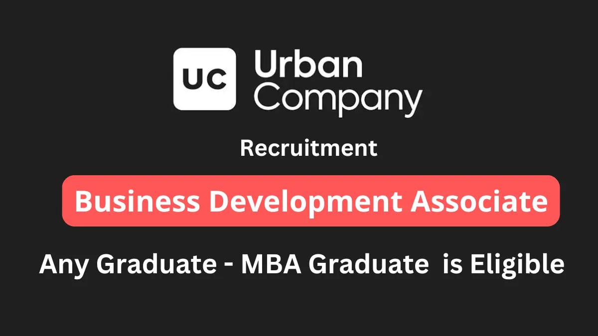 Business Development Associate at Urban Company