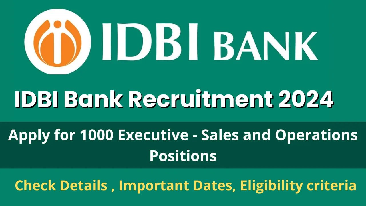 IDBI Bank ESO Recruitment 2024-2025