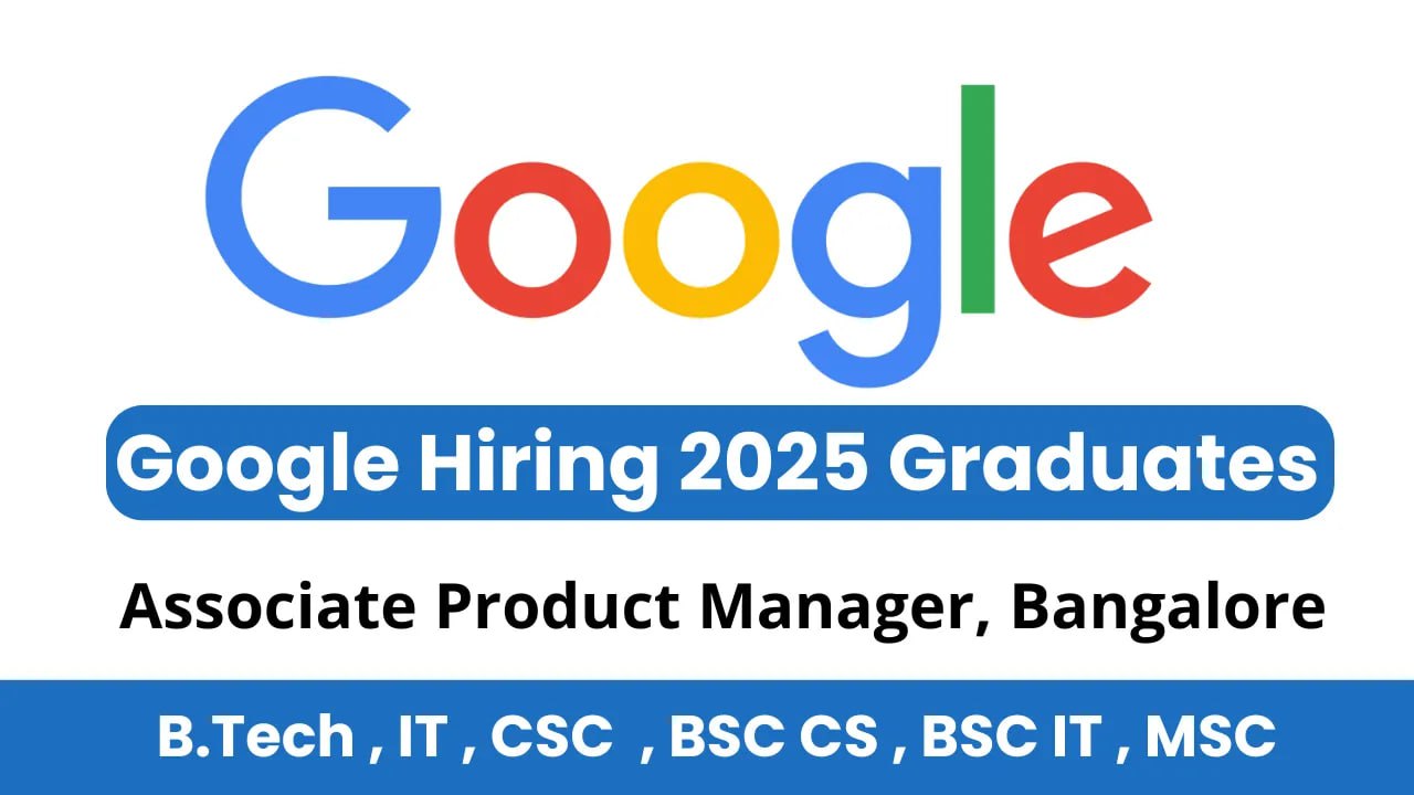 Google Hiring 2025 Graduates