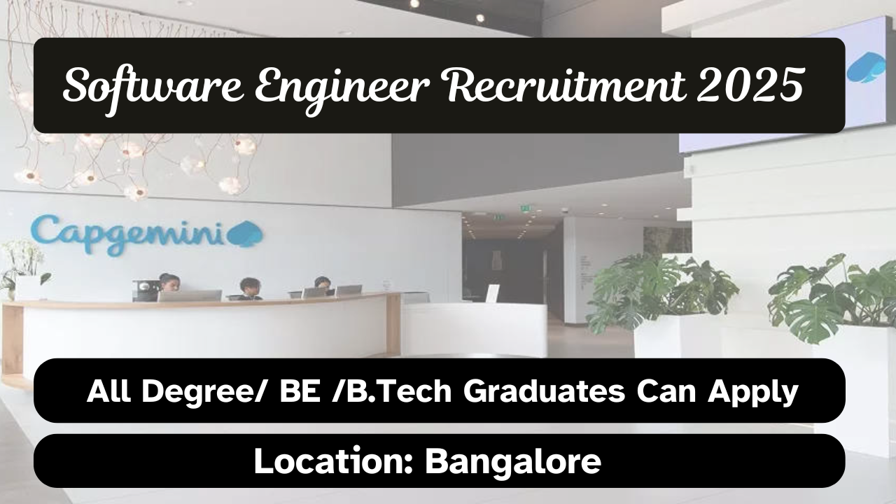 Capgemini recruitment 2025