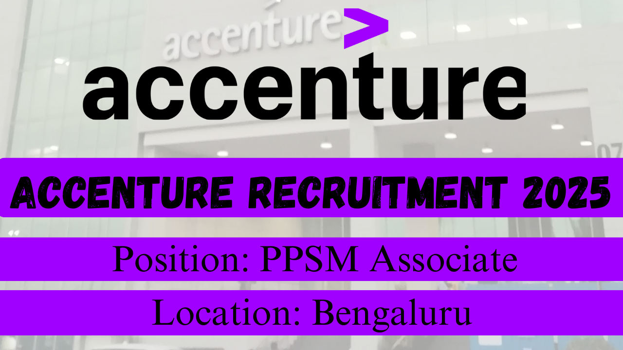 Accenture Recruitment 2025