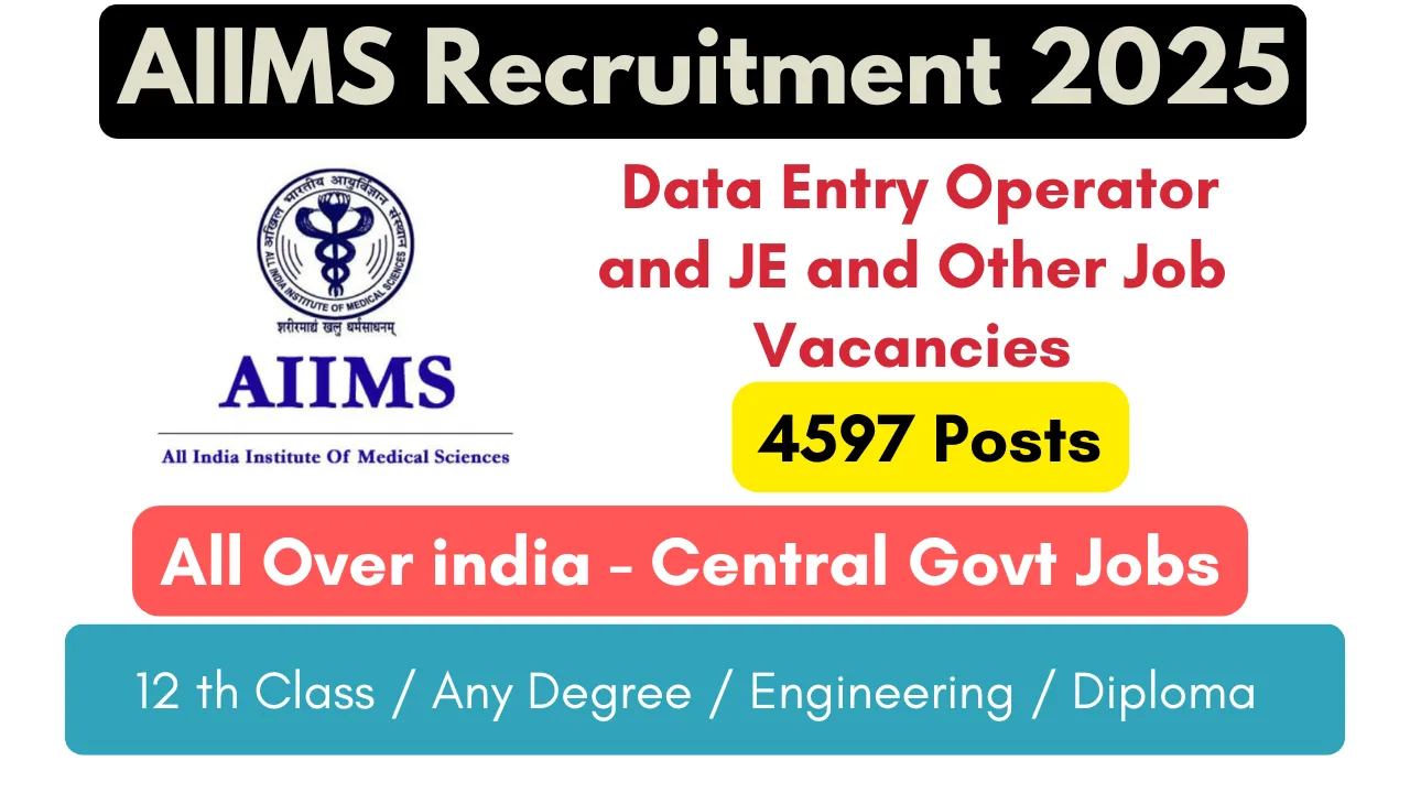 AIIMS Recruitment 2025