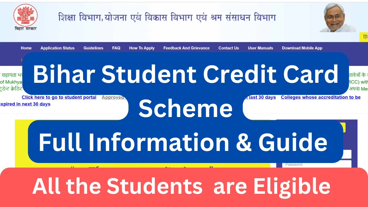 Bihar Student Credit Card Scheme 2025: Empowering Education in Bihar