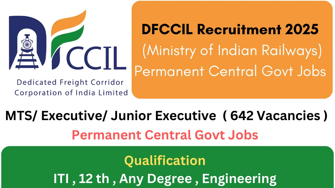 DFCCIL Recruitment 2025