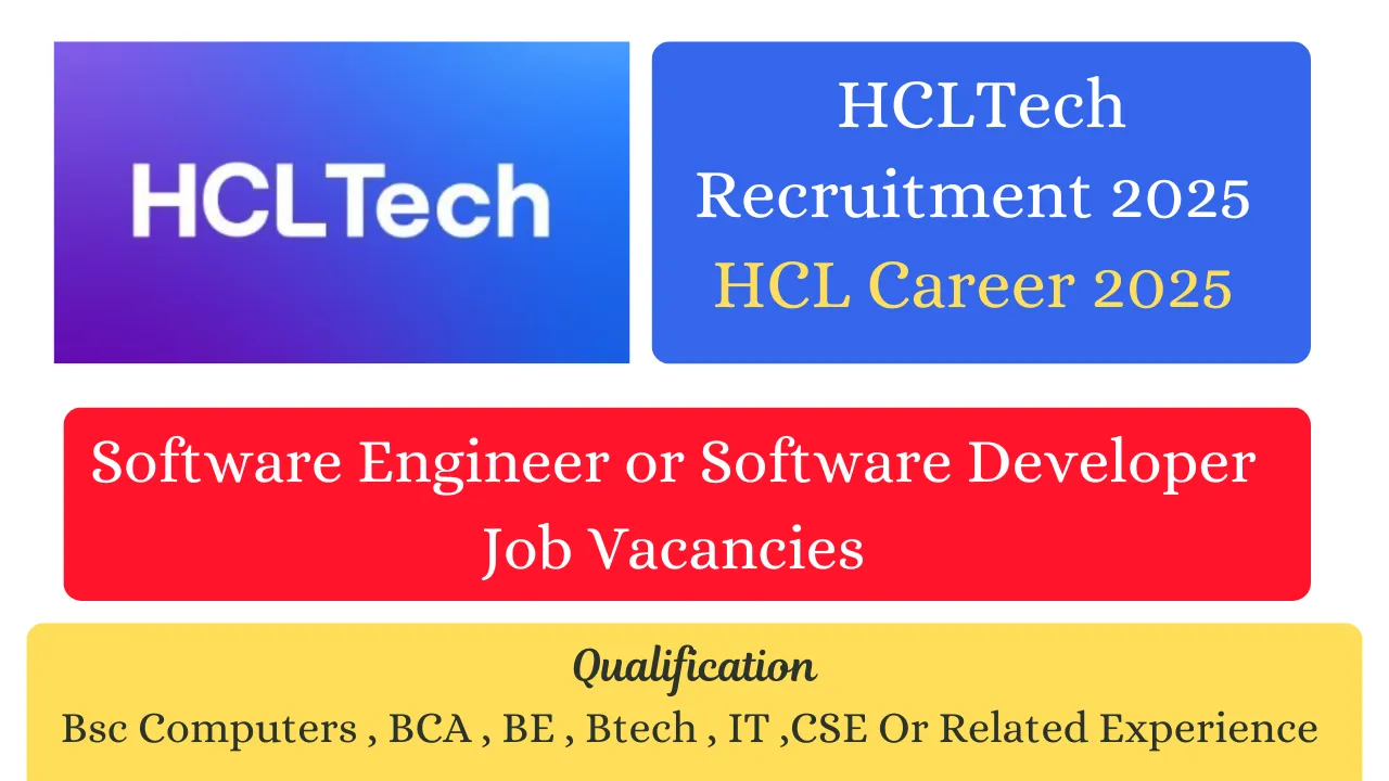 HCLTech Recruitment 2025