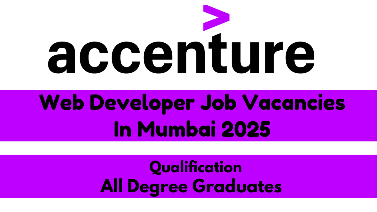 Web Developer Job Vacancies In Mumbai 2025