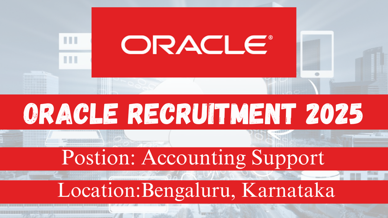 Oracle Recruitment 2025