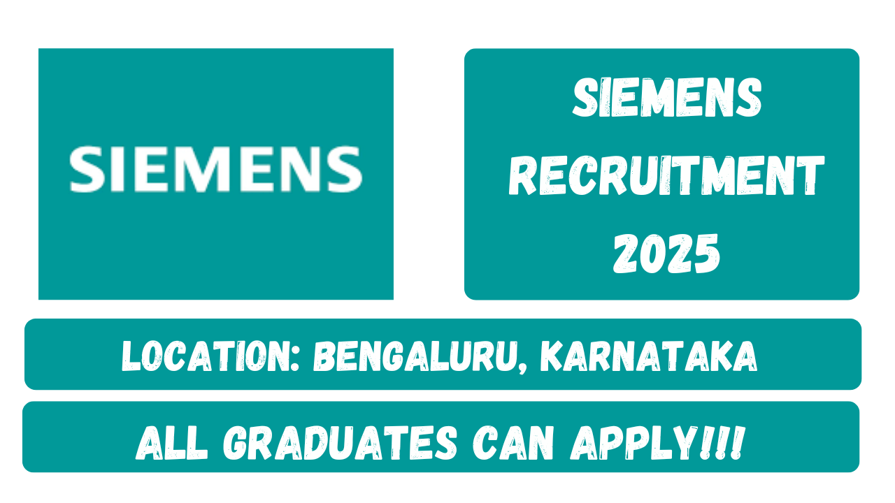 Siemens Recruitment 2025